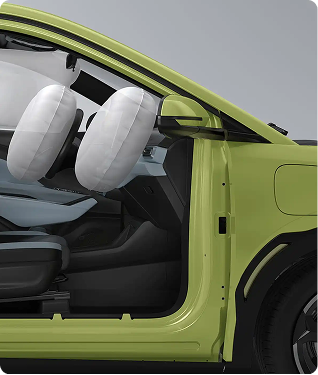 Airbags laterais do BYD Dolphin Mini